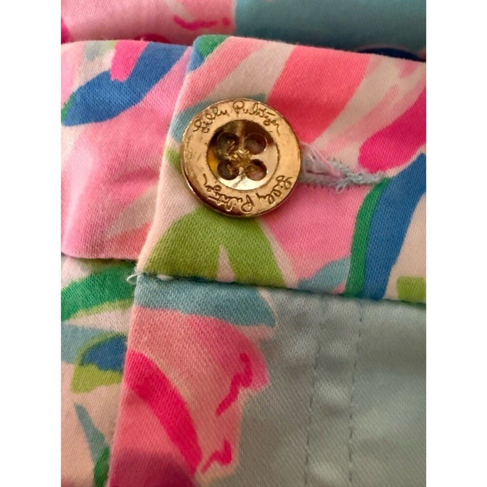 Lilly Pulitzer Kelly High Rise Skinny Ankle Pants Women's Size 2 Totally Blossom - Picture 6 of 11